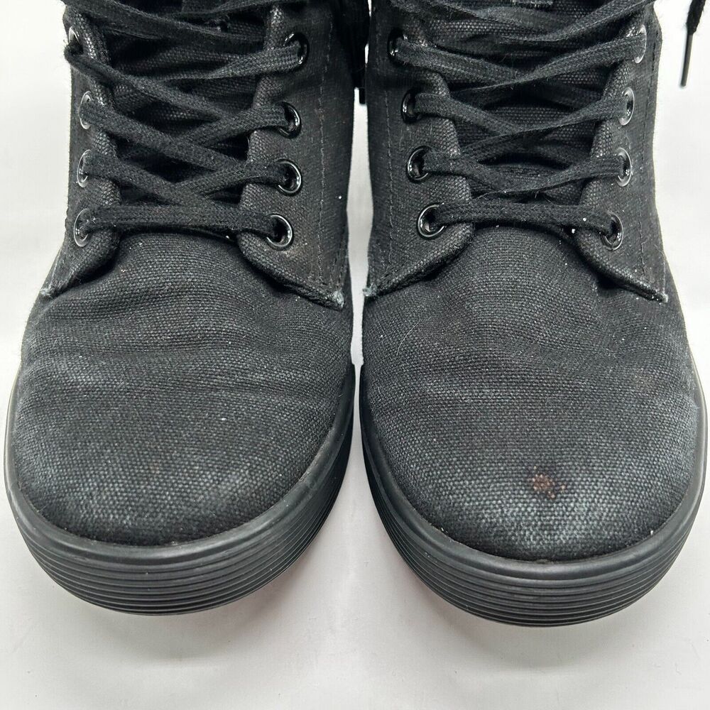 Dr. Martens Ankle Boots Size 5 L Air Wair Sheridan Black Matte Softwair Footbed - Picture 3 of 13